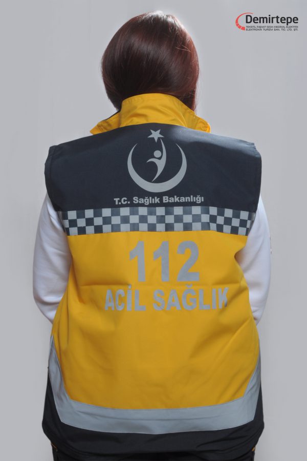 112 Acil Kıyafeti Yazlık Yelek, 112 Kıyafeti Yazlık Yelek - Görsel 6