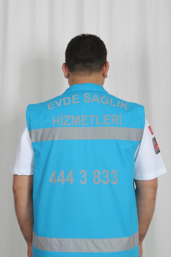 Yazlık Yelek | 2012 Yılına Ait Evde Sağlık Hizmetleri Kıyafeti - Görsel 4