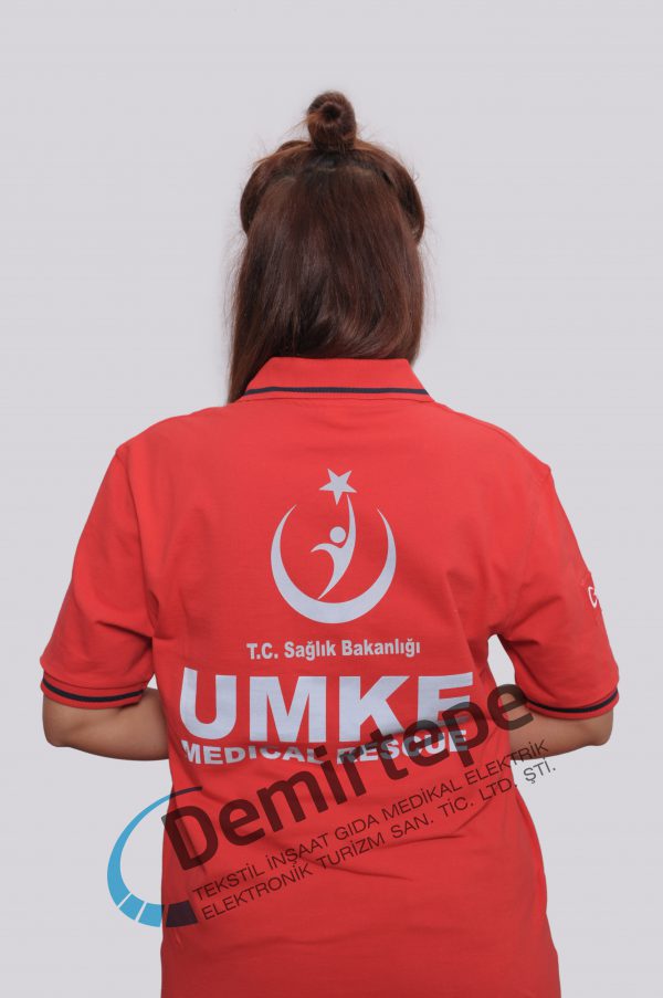 Yazlık Kısa Kollu Tişört - UMKE Kıyafeti 2018 - Görsel 2